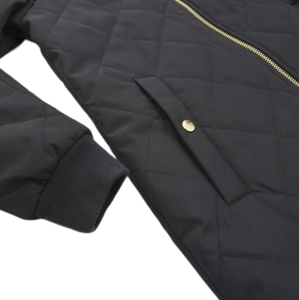 Rubina Quilted lang overgangsjakke