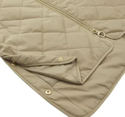 Rubina Quilted lang overgangsjakke