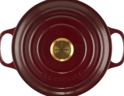 Rund støbejernsgryde 4,2L Garnet