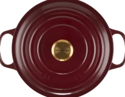 Rund støbejernsgryde 5,3L Garnet