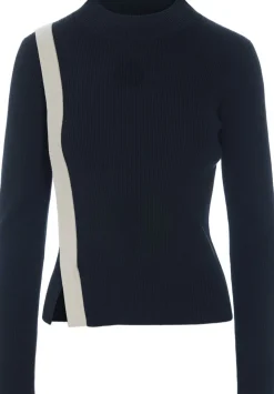 Saku bluse med slids