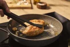 Salina Ceramic Stegepande, 32 cm, Aluminium, Titanium forstæ