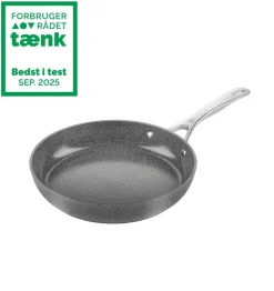 Salina Ceramic Stegepande, 28 cm, Aluminium, Titanium forstæ