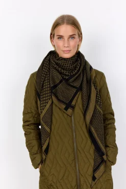 SC-BUKET 3 Tørklæde Oliven