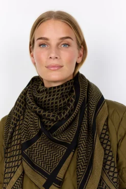 SC-BUKET 3 Tørklæde Oliven