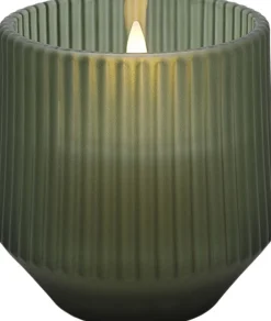 Scented wax glass candle, Serenity, Green, 8,5x9,5 cm *