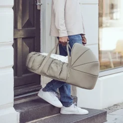 Sebra 3-i-1 Babynest, dark olive