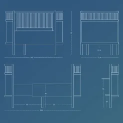 Sebra Sengen, Baby & Jr. ,forest lake blue