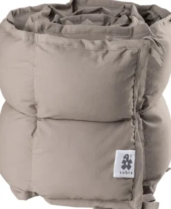 Sengerand, kapok, halv længde, jetty beige