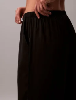 SENSUAL SATIN LOGO PANT