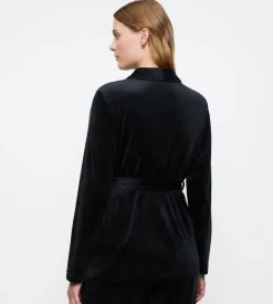 Sensual Velour Robe Top 01