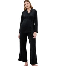 Sensual Velour Robe Top 01