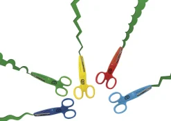 SES Creative - Børnesakse 5 stk Zigzag