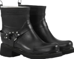 Short Biker Rubber Boots