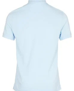 SHORT SLEEVED RIBBED COLLAR SHIRT