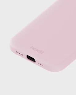 Silicone Case iPhone 15 Pale Pink