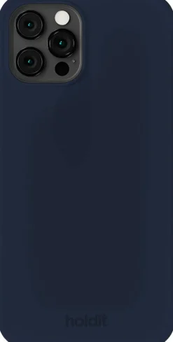 Silicone Case iPhone 12/12 Pro Midnight Blue