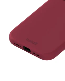 Silicone Case iPhone 17 Pro Max Red Velvet