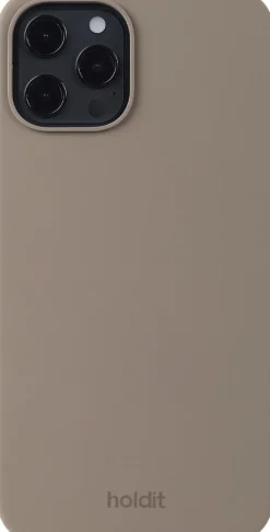 Silicone Case iPhone 12/12Pro Mocha Brown