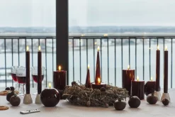 Sille lak krone 2 stk sæt