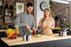 Simplify Grydesæt, 4-dele, Rustfrit stål