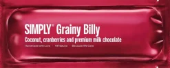 Simply® GRAINY BILLY chokoladebar (40g)