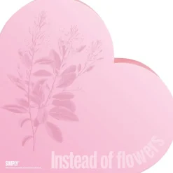 Simply® INSTEAD OF FLOWERS chokoladeæske (400g)