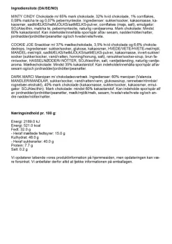 Simply® JOYFUL CHRISTMAS chokoladeæske (500g)