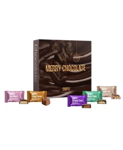 Simply® MERRY CHOCOLATE chokoladeæske (500g)