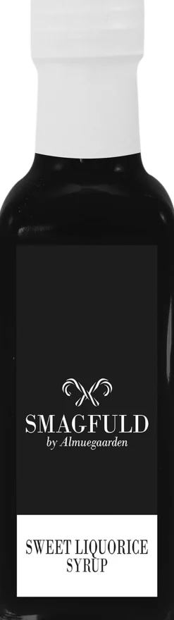 Sirup med smag af sød lakrids