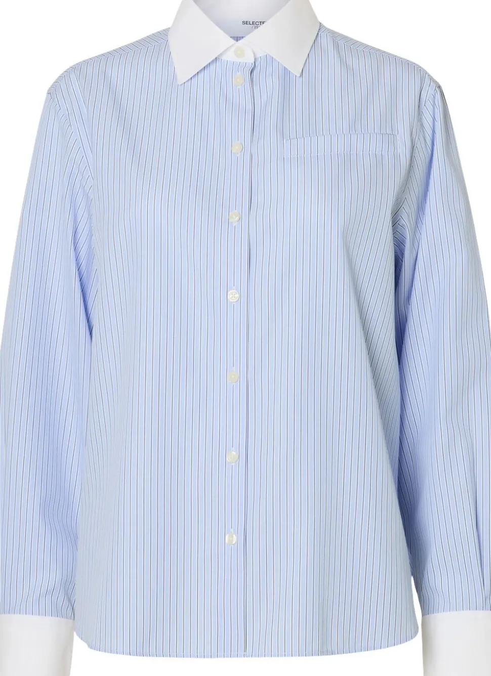 SLFILINA RELAXED CONTRAST LS SHIRT