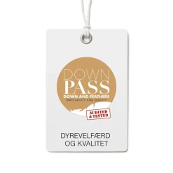 Sølv Moskusdun Dyne - Varm 140x220 cm.