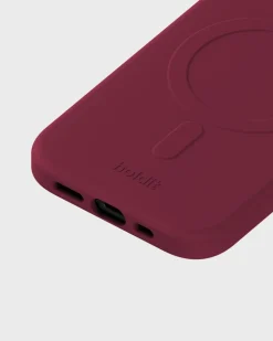 Soft Magsafe Case iPhone 15/14/13 Red Velvet