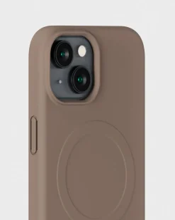 Soft Magsafe Case iPhone 15/14/13 Mocha Brown