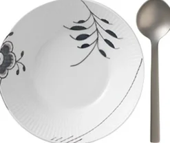 Sort Mega Riflet 17 cm. dyb tallerken