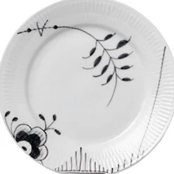 Sort Mega Riflet 19 cm. tallerken