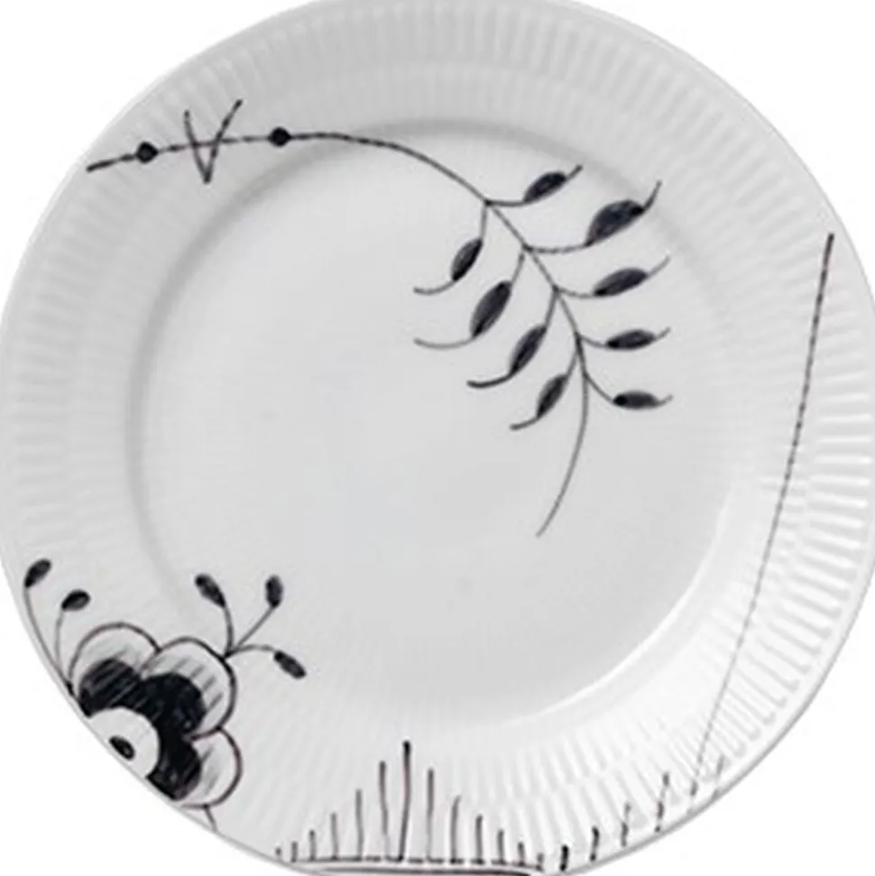 Sort Mega Riflet 19 cm. tallerken