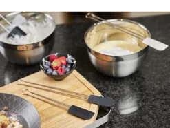 Spatel/dejskraber smal 26 cm Stål/Hvid