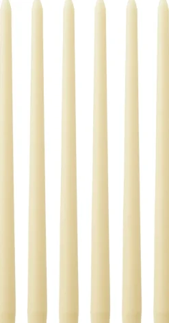 Spire Smooth Tapered Candle, H38, I