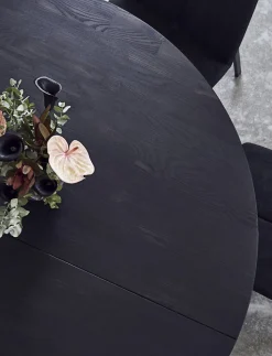 Spisebord Space Black Ø150