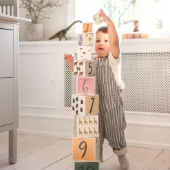 Stabelkasser, 10 stk. , World of Sebra