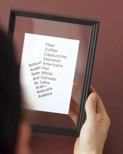 Standing Frame A5 Black