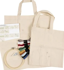 Start DIY Kit Broderi, Blomster