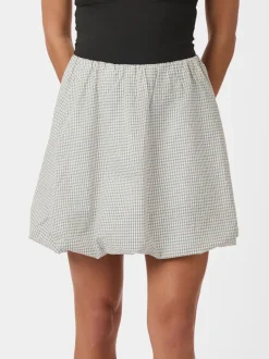 Stela Small Check Skirt