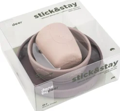 Stick&Stay spisesæt Deer friends Pudder