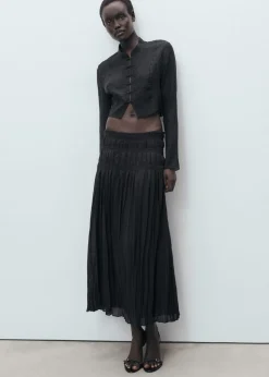 Stiletto heel sandal with buckle