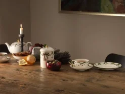 Stjerne Riflet Jul 19 cm. tallerken