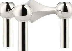 STOFF Nagel® lysestage krom