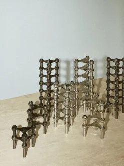 STOFF Nagel® lysestage krom