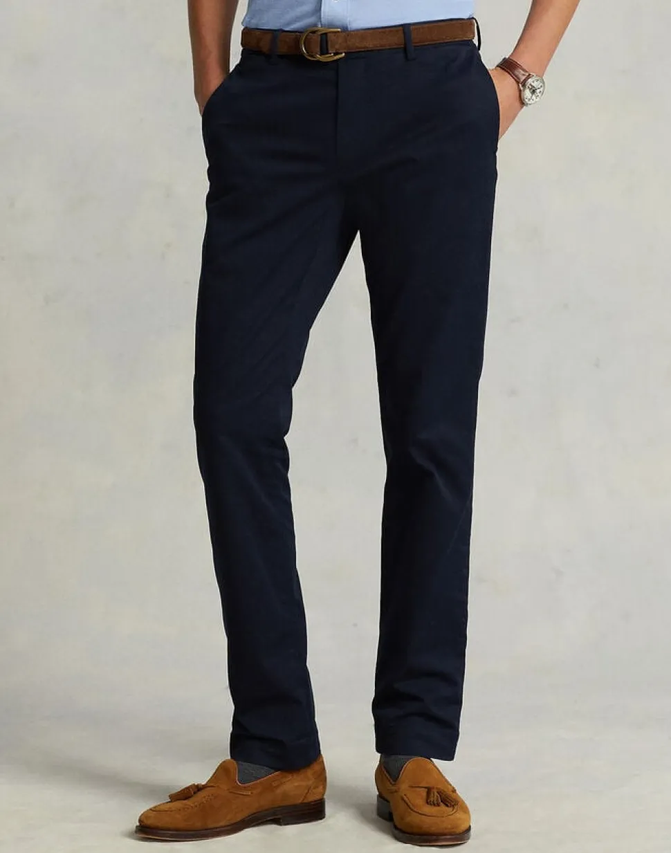 Stretch Slim Fit Cotton Chino